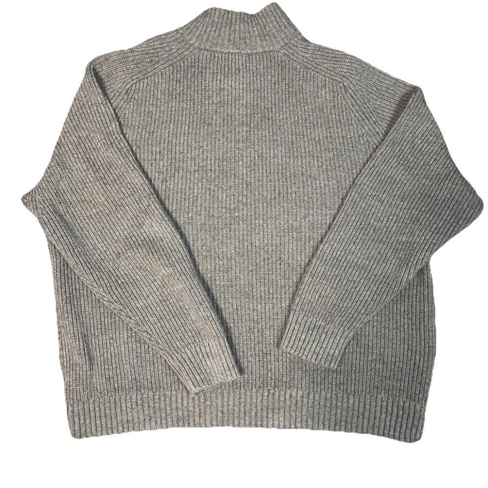 Duluth Trading Co Burly Retirement Button Mock Cotton Knit Sweater Mens Size XL - Picture 6 of 6